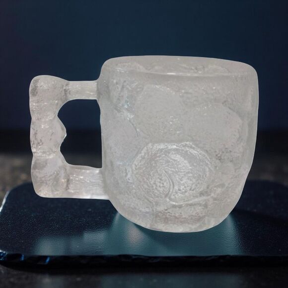 Set of 2 1983 McDonalds Flintstone Rocky Road Mugs - Picture 3 of 4